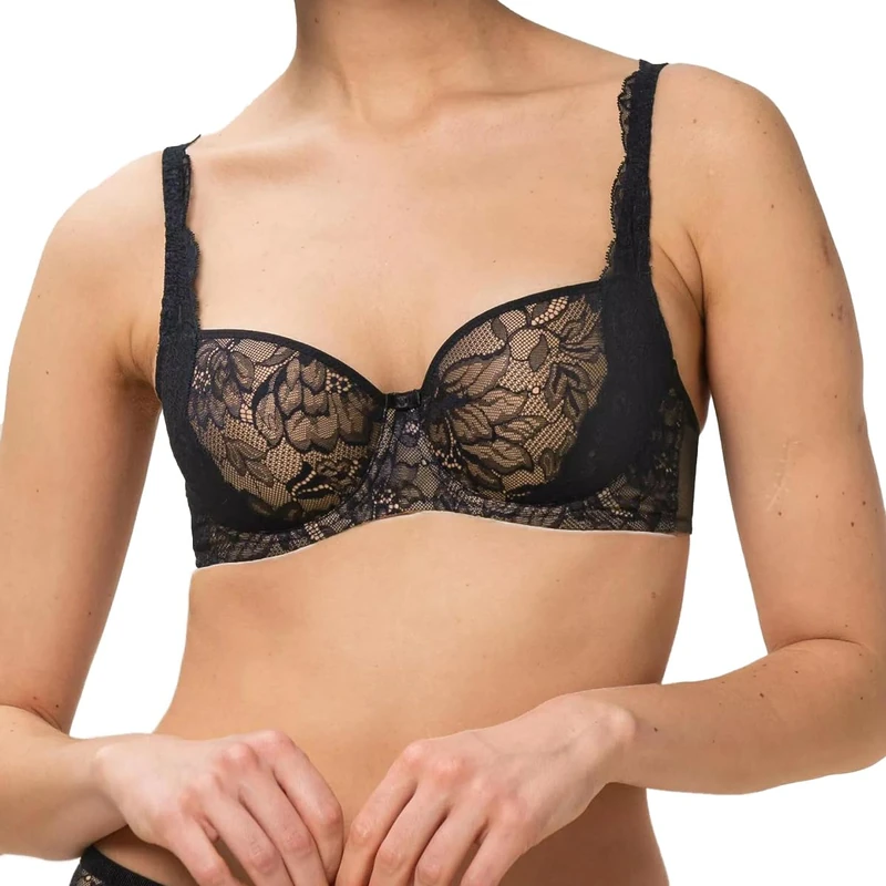 Triumph Women's Amourette Charm WHP02, Wired Padded Bra, BLACK