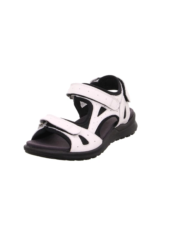 Legero Women's Siris Strappy Sandals, White, 3 UK