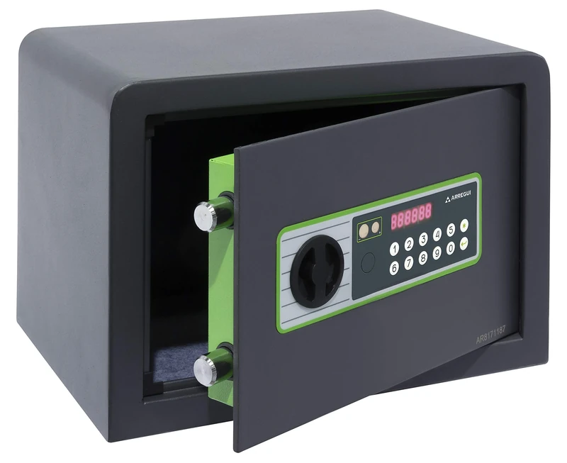 Arregui Supra 240120 Electronic Safe Box, 17.5 L, 25 x 35 x 25 cm