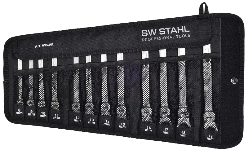 SW-Stahl 03530L Combination Ratchet Spanner Set