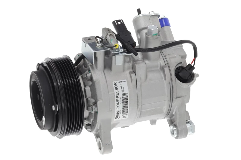 Valeo Compressor, Air Conditioning, Prefilled with Oil, 813120