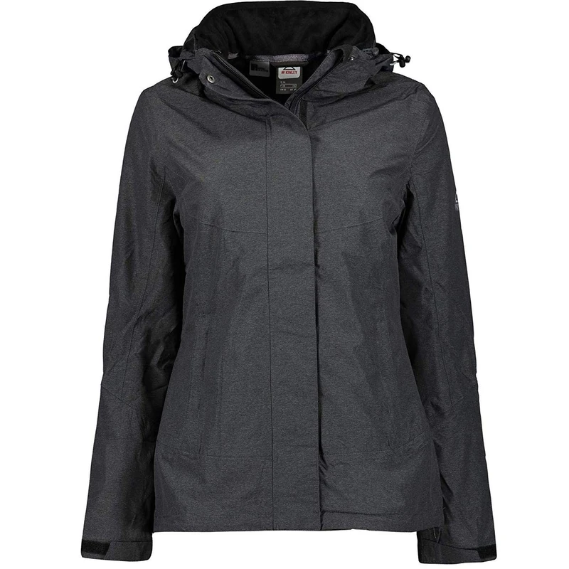 Mckinley Double Malta 3in1 Women's Jacket - Black/Black, Size: 50