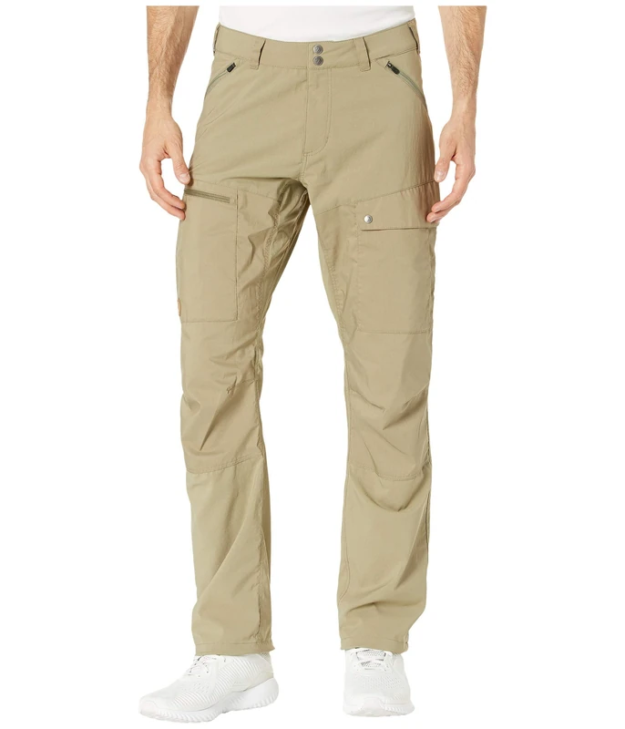 FJÄLLRÄVEN Men's Abisko Pants, Savanna/Light Olive, 54 - Image 1