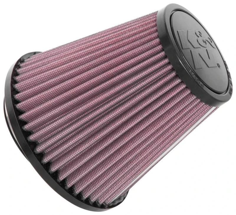 K&N Universal Clamp-On Air Filter: High Performance, Premium, Replacement Filter: Flange Diameter: 3.25 In, Filter Height: 5.4375 In, Flange Length: 0.78125 In, Shape: Round Tapered, RU-1637