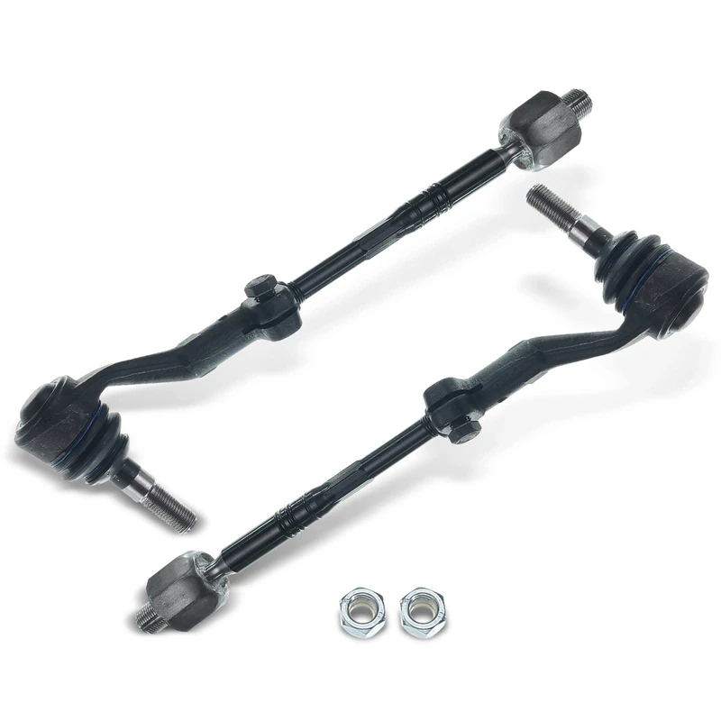 Frankberg 2x Tie Rod End Axial Joint Front Axle Left or Right Compatible with E81 E82 E84 E87 E88 E89 E90 E91 E92 E93 2004-2015 Replace# 32106765236 - Image 1