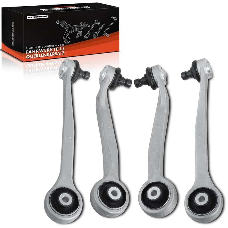 4x Suspension Arm Front Left Right Upper Compatible with A4 A5 Q5 8K2 B8 8T3 2007-2017 8K007505A
