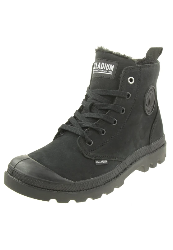 PALLADIUM Pampa HI Zip WL, Sneaker, Black/Black,