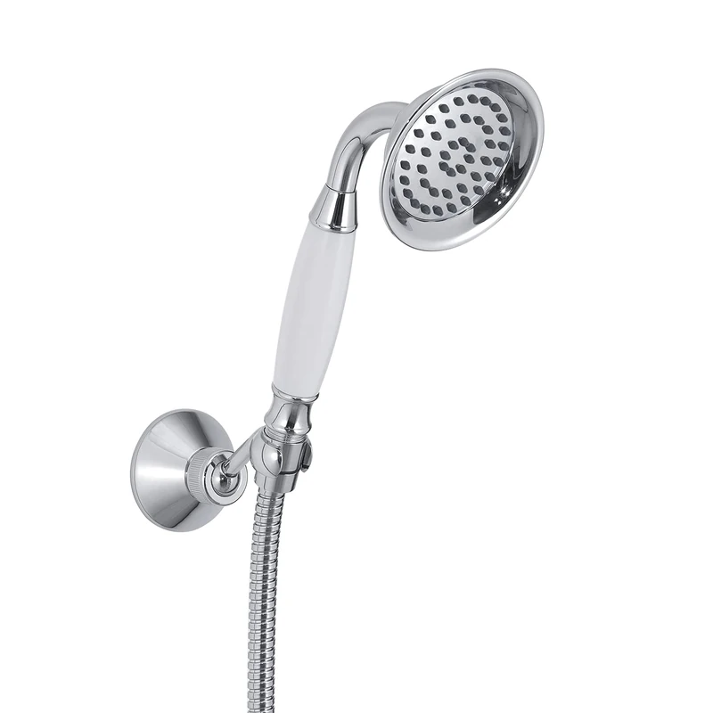 Gedy Liberty 00 Shower Kit, ABS, Chrome, 25 x 17 x 88 - Image 1