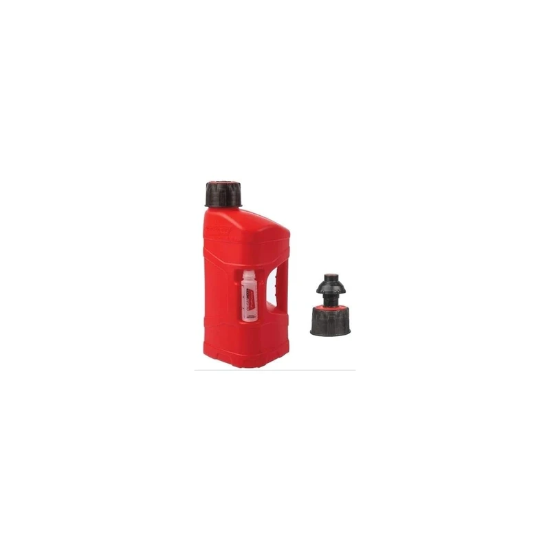 Polisport 8464600002 - ProOctane Approved 10 Litre Petrol Bottle with Durable and Durable Quick Filling System with Leak-Proof Cap in Red Colour