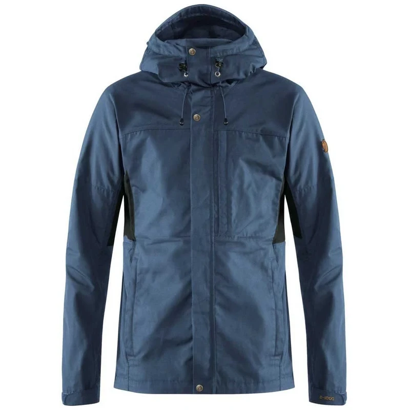 FJALLRAVEN F81166-520-030 Kaipak Jacket M Uncle Blue-Dark Grey XS