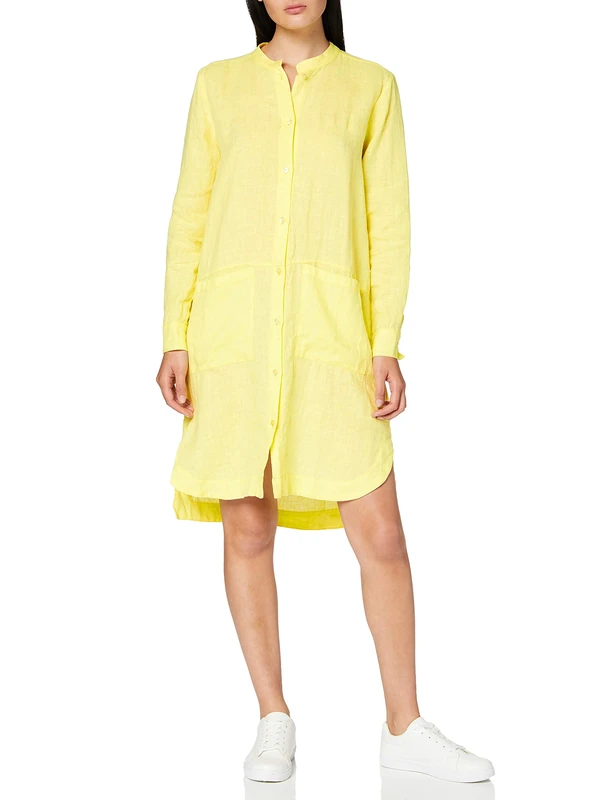 Maerz Women's Kleid Dress Not Applicable, Yellow (Shallow Yellow 600), 18 (Manufacturer Size: 44) - Image 1
