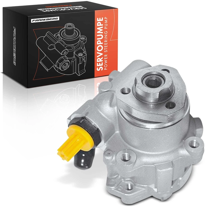 Frankberg Power Steering Pump Steering System Hydraulic Pump Compatible with Transporter IV 70XA 70XB 70XC 7DB 7DW 2.4L-2.5L 1990-2003 Transporter IV 70XD 2.4L-2.5L 1990-2003 Replace# 7D0422155B