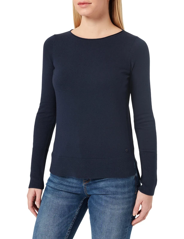 Marc O'Polo Women's 1520560219 Jumper, Blue (Night Sky 881), X-Large (Size: XX-Small)