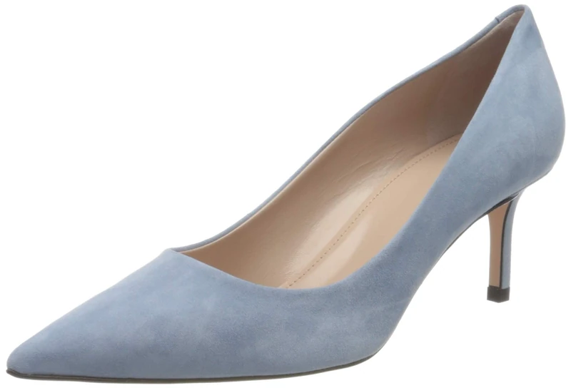 HUGO Women's Ivy Pump 60-s Court Shoes Blue Size: 7 UK - Image 1