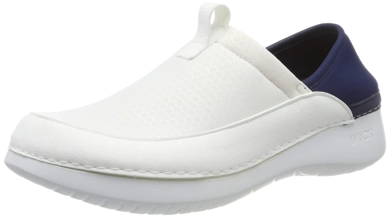 WOCK Feel Flex Unisex-Adult Slippers, White, 6 UK