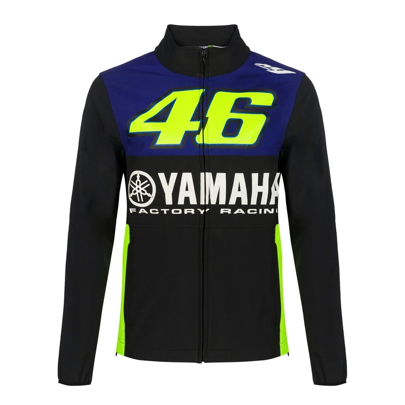 Valentino Rossi Yamaha Dual-Racing, Men's Softshell, Men's, YDMJK362309003, Royal Blue, S