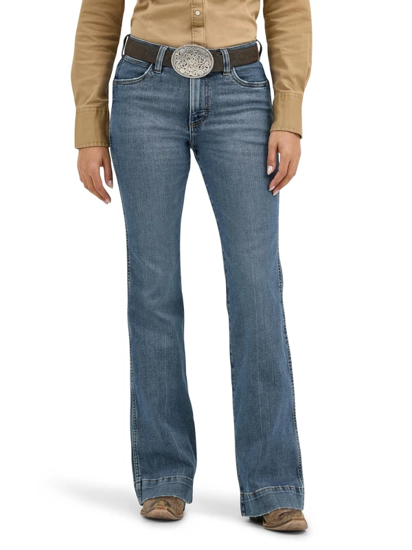 Wrangler Women's 11MPESY Jeans, Shelby, 27W / 34L