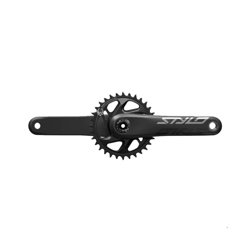 Truvativ Unisex - Adult Stylo Carbon Eagle Crankset, Black, One Size