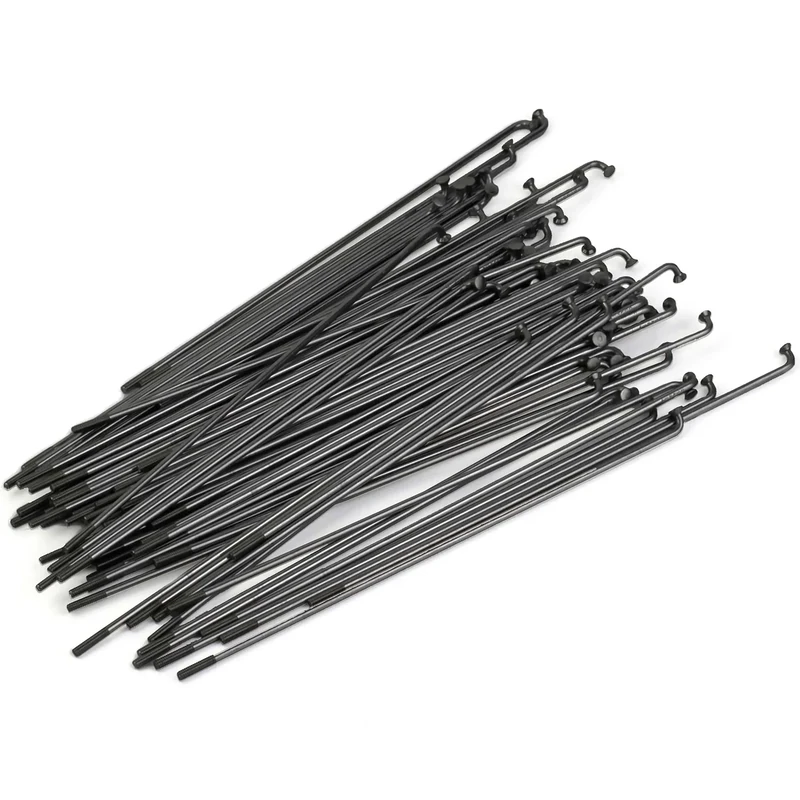 Sapim Leader Plain 14 Gague Spoke, Black, 182mm