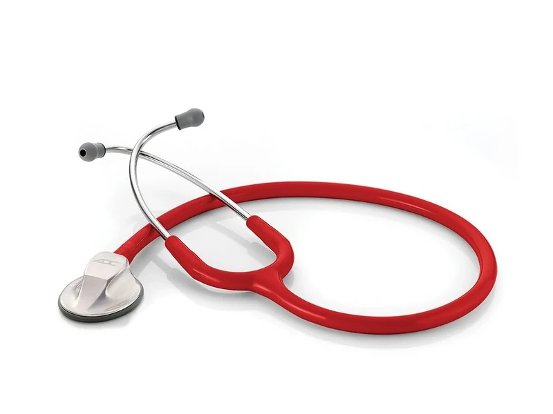 ADC Adscope 615 - Platinum Stethoscope - Red