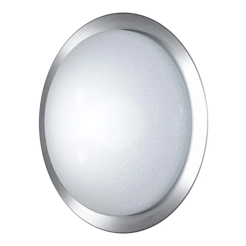 LEDVANCE LED Wall and Ceiling Luminaire with Starry Sky optics, Color Temparature changeable (2700K-6000K), Dimming and Nightlight Function controllable per Remote Control, 420mm, ORBIS TRAY SPARKLE