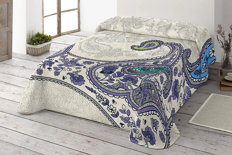 Miracle Home 10214 Blanket, Blue, 220 x 240 cm