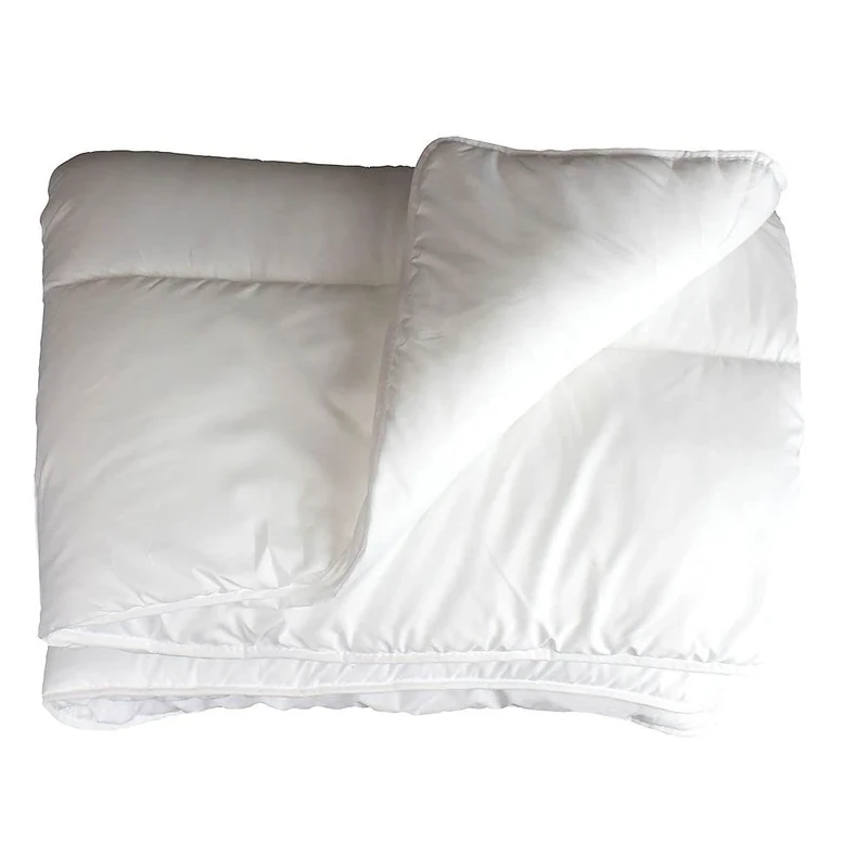 Douceur d'Intérieur Single Duvet 140 x 200 cm Polyester Plain Anti Dust Mite Premium