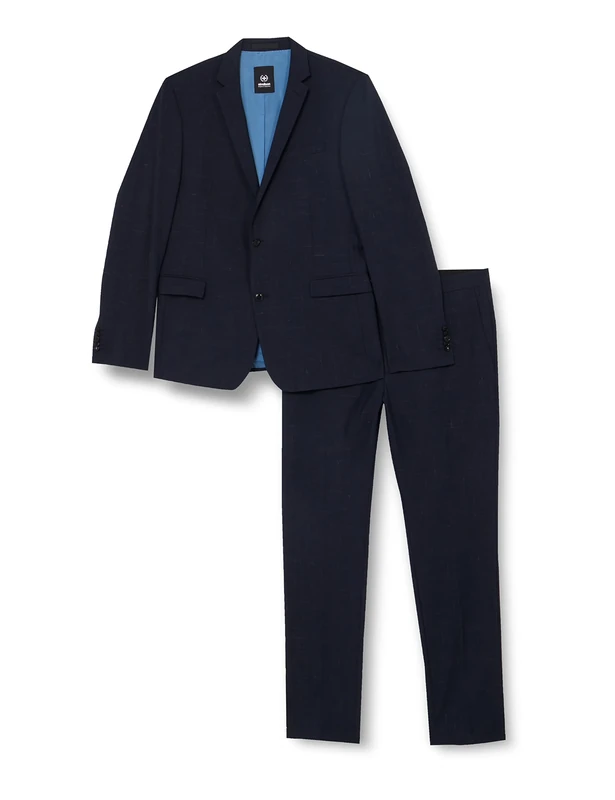 Strellson Premium Men's Cale-Madden Suit, Blue (Medium Blue 420), 30 (Size: 56)