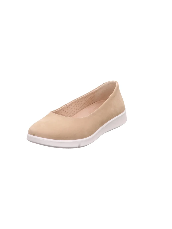 Legero Women's Lucca Closed Ballet Flats, Tasso Beige 4100, 8 UK