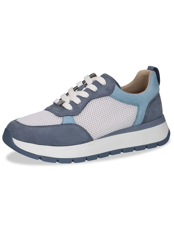 CAPRICE Sneaker 9-23704-42 G Width, Blue Stripes, 9 UK