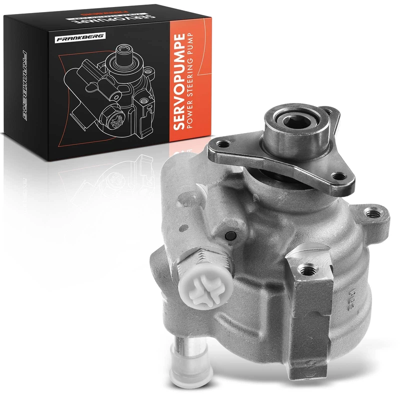 Frankberg Power Steering Pump Compatible with Interstar X70 1.9L 2.2L 2002-2010 Movano J9 F9 U9 E9 1.9L-3.0L 1999-2010 Vivaro J7 F7 E7 1.9L-2.5L 2001-2014 Replace# 7700431713
