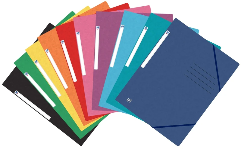 Oxford Top Fil+ 400116328 A4 Folder with Elastic Corners - 10 Pack