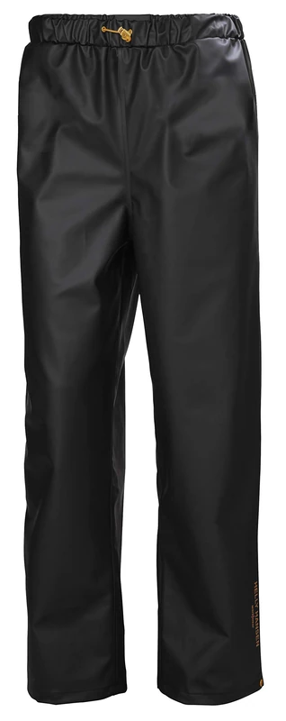 Helly Hansen Workwear Men's Gale Waterproof Rain Trousers, Black, S - Image 1