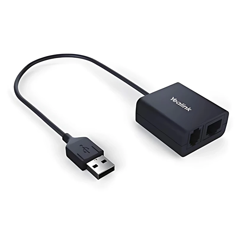 Yealink EHS40 Module - HS Electric Call Answering Headset Adapter EHS40, Black - Image 1