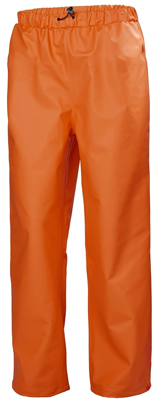 Helly Hansen Workwear Men's Gale Waterproof Rain Trousers, Dark Orange, M