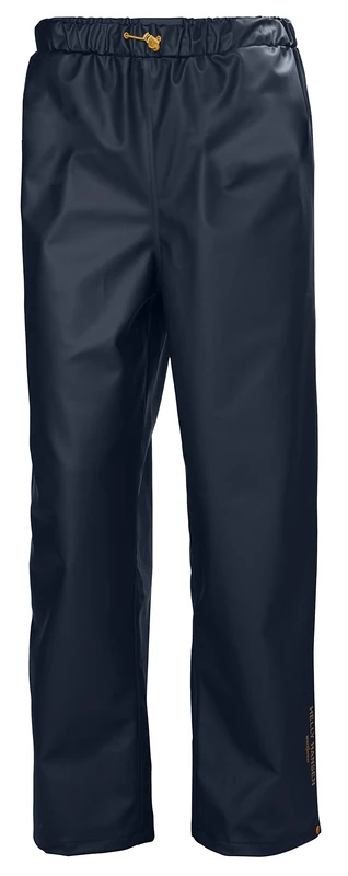 Helly Hansen Workwear Men's Gale Waterproof Rain Trousers, Navy, S