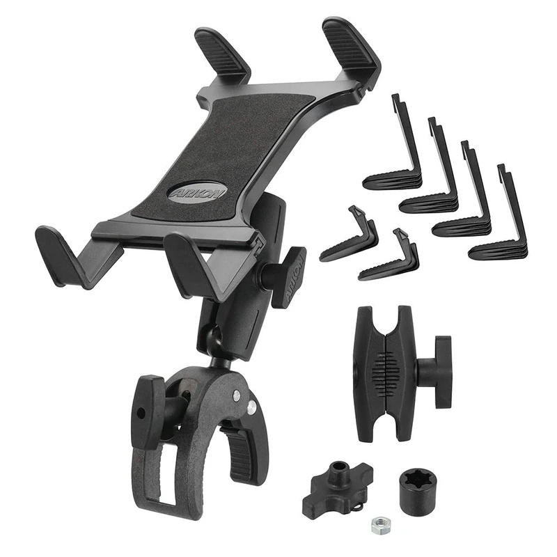 ARKON Robust Clamp Tablet Mount with Security Knob Retail Black
