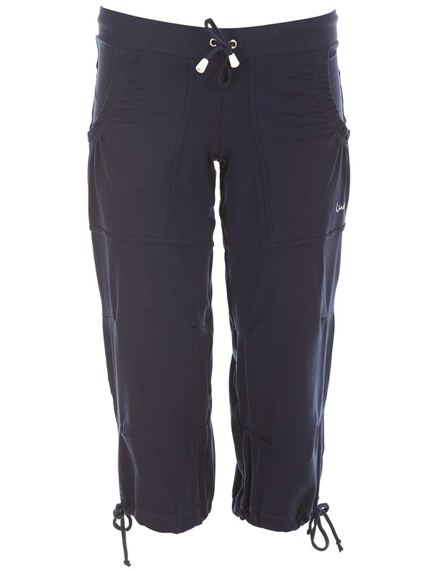 Winshape Wbe6 Women's Feel Good 3/4 Tracksuit Bottoms Dance Fitness Leisure Sport, Womens, WBE6-NIGHT-BLUE-XL, Night-Blue, XL