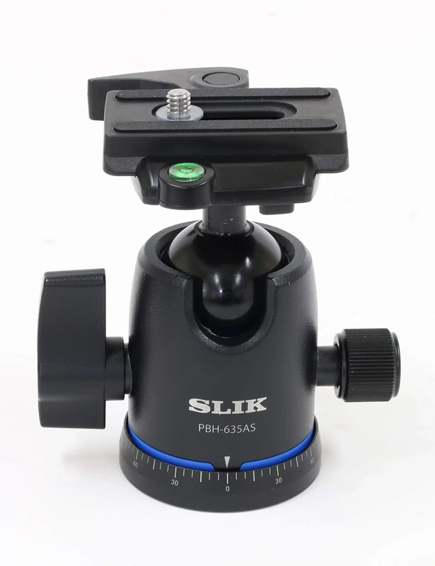 Slik PBH-635AS Ball and Socket Tripod Head with Arca-Swiss Compatible Quick Release System