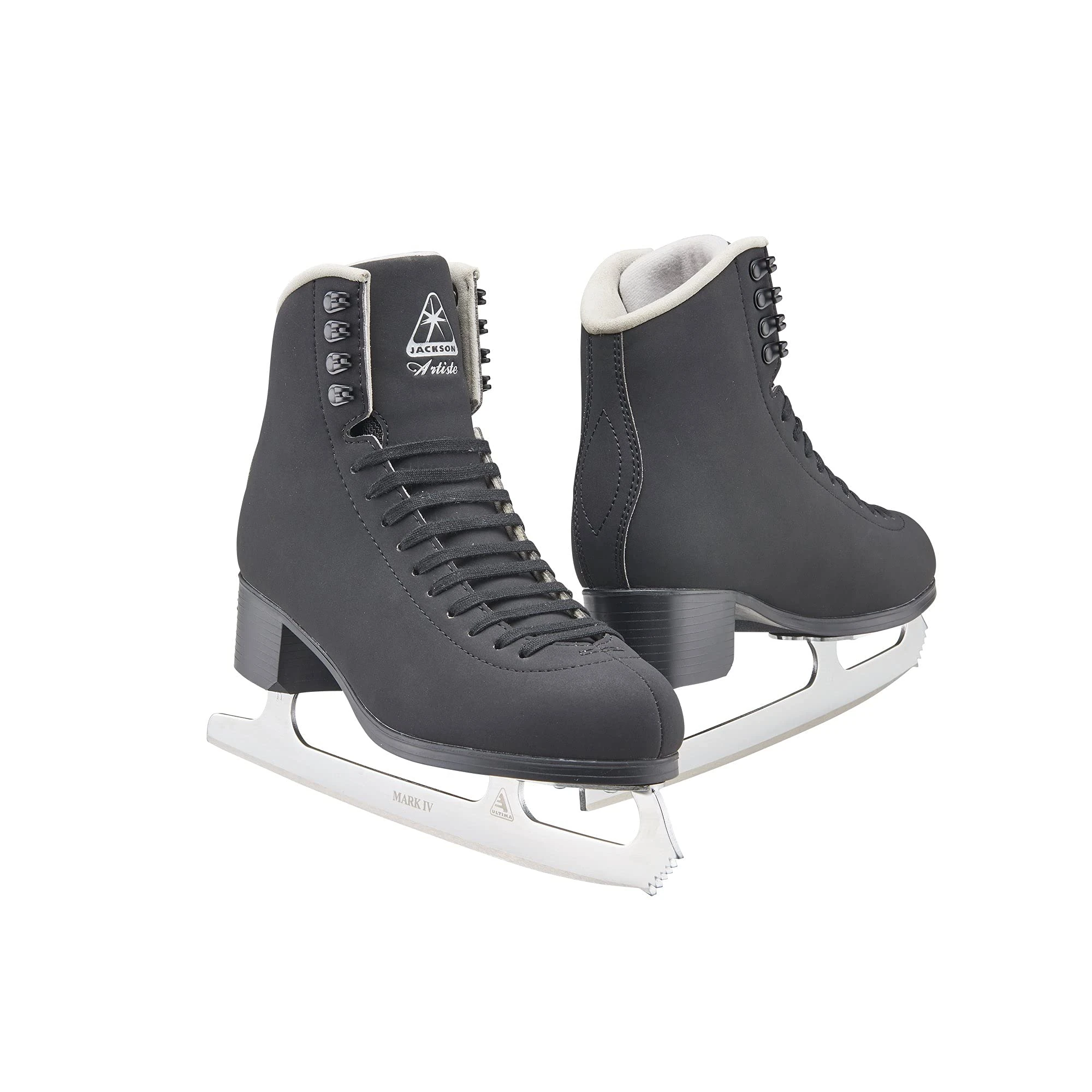 Jackson Ultima Artiste Figure Skates for Men and Boys in Black| Olympian Quality Ice Skates | Boys Size-4.0 | JS1793..040