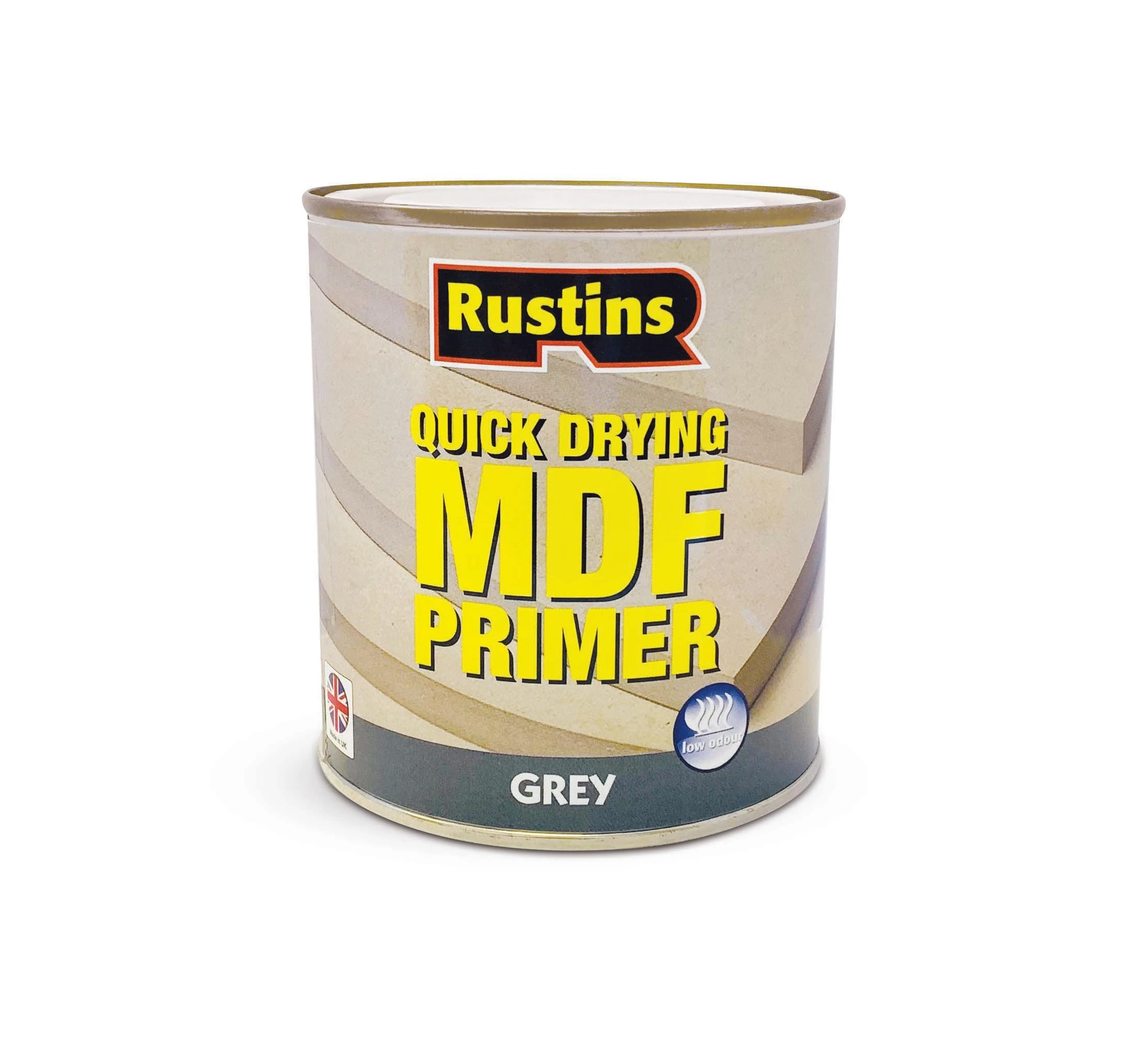 RUSTINS MDF Primer, Grey, 250 ml (Pack of 1)