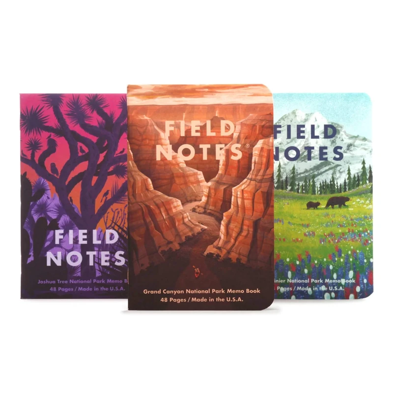 Field Notes: National Parks Series (Series B - Grand Canyon, Joshua Tree, Mount Rainier) - Image 1