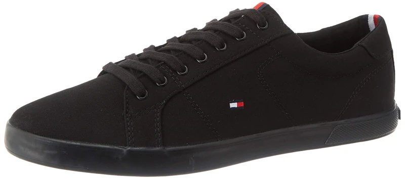 Tommy Hilfiger Men's Iconic Long Lace Sneakers - Black - Image 1