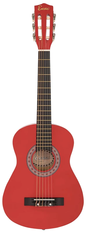 Encore ENC12ROFT Junior Guitar Outfit - Metallic Red