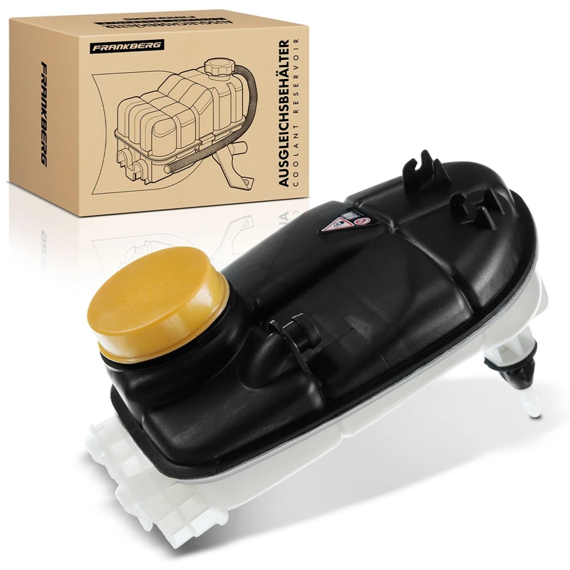 Frankberg Coolant Expansion Tank with Sensor Compatible with A-Class W176 B-Class W246 CLA C117 X117 GLA-Class X156 2011-2019 2465000049 - Image 1
