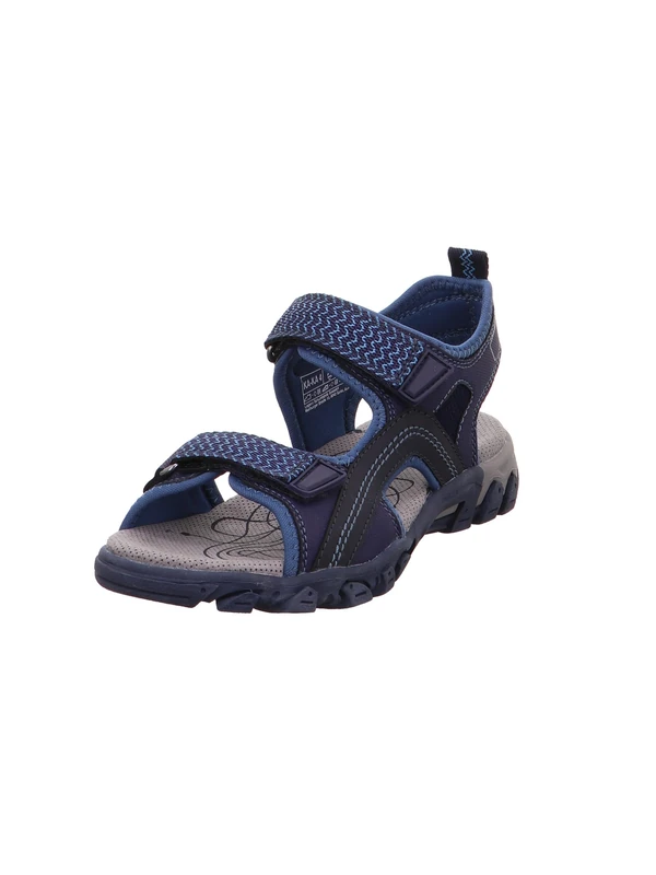 Superfit Hike Strappy Sandals, Blue, 1 UK, Boys