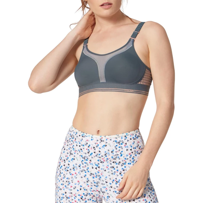 Triumph Women's Triumph Extreme Lite N Ex Sports bra non-wired, Grey, 36D