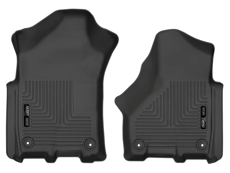 Husky Liners - 13051 Fits 2019-20 Dodge Ram 2500/3500 Crew Cab/Mega Cab Weatherbeater Front Floor Mats