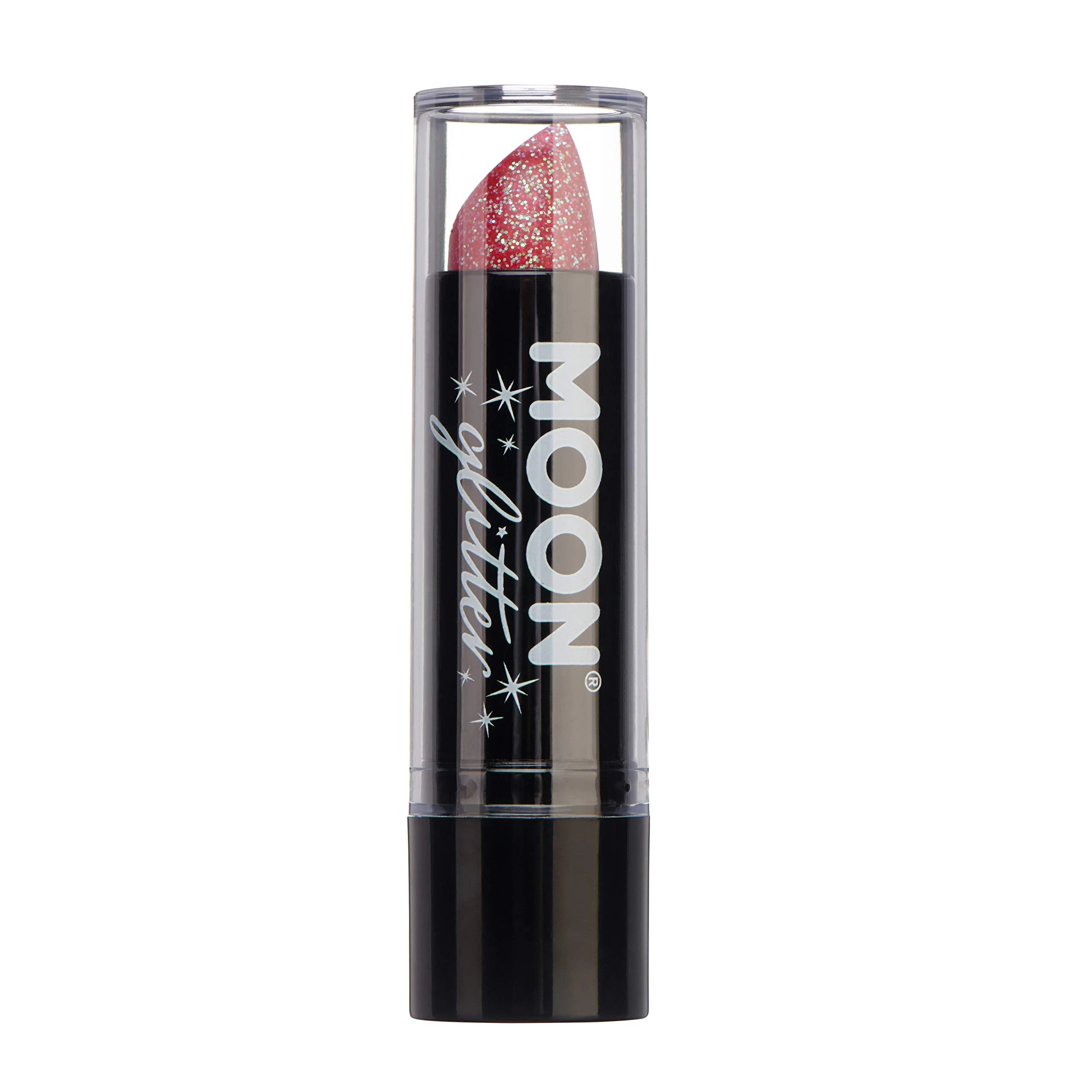 Iridescent Glitter Lipstick by Moon Glitter - 4.2g - Cherry