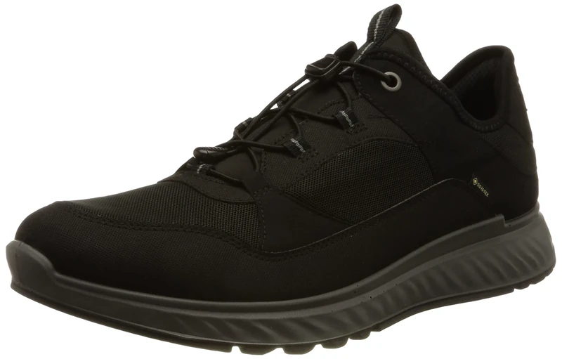 ECCO Exostride Goretex Trainers UK 7.5 Black